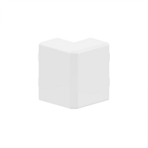 Lot de 4 angles extérieurs blancs pour moulure - 10x30 mm