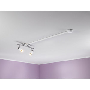 Moulure blanche adhésive 10 x 15 mm x L. 2 m