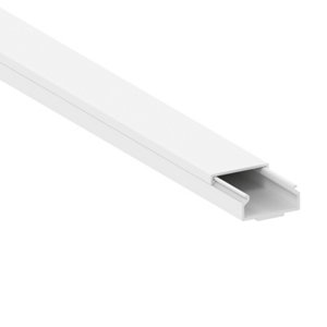 Moulure adhésive blanc 10 x 22 mm - L. 2 m