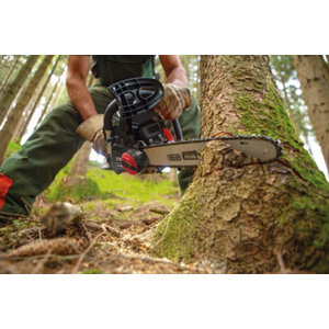 Elagueuse thermique 25,4 cm3 avec guide 25 cm et chaîne, moteur 2 temps - Scheppach