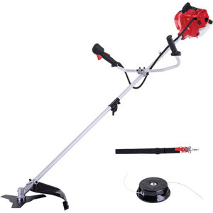 Debroussailleuse thermique, moteur 2 temps, 25,4 cm3