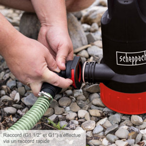 Pompe combinée pour eaux usées 750 W - 20 000 l/h