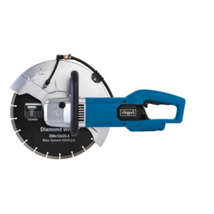 Tronçonneuse à béton 3000 W profondeur de coupe 120 mm diamètre disque 350 mm