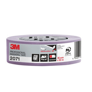 Ruban de masquage haute précision surfaces délicates - 36 mm x 50 m