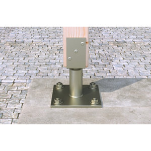 Goujon d'ancrage FBN II 10x86 en acier galvanisé - 4 pièces pour béton et pierre