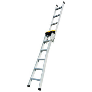 Escabeau multi-positions en aluminium 150 kg maxi