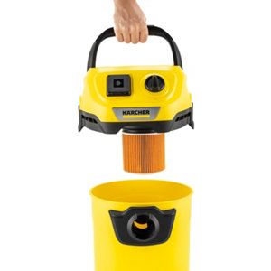 Filtre à cartouche pour aspirateurs Karcher WD 2 / WD 3 / WD 2200 / 2250 / 3300 M / 3500 P