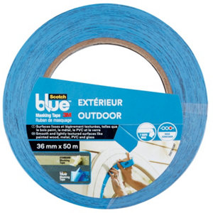 Scotch de masquage bleu extérieur 36 mm x 50 m
