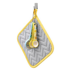 4 crochets petit modèle inox décoratifs