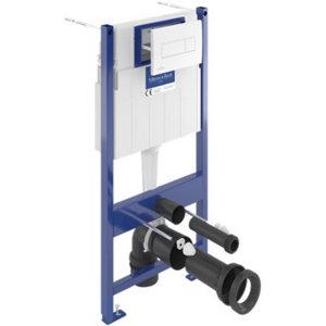 Bâti-support WC suspendu mur et sol