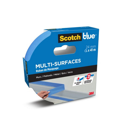 2 Rubans de Masquage premium Surfaces ScotchBlue™ 24 mm x 41 - vue 2
