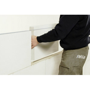 Béton cellulaire SIPOREX blanc 62,5x50x10 cm pour cloisons et rangements