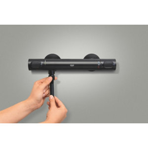 Mitigeur thermostatique douche, économie d'eau PRECISION FLOW