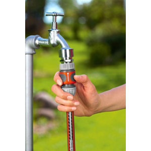 Raccord rapide de tuyau d'arrosage à clipser - Ø  15 mm