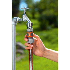 Raccord rapide de tuyau d'arrosage à clipser - Ø 19 mm