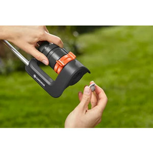 Arroseur oscillant "AQUA S" à clipser jardin de 90 à 220 m²