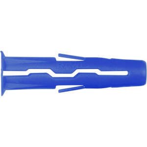 80 chevilles nylon à expansion bleu 8 mm