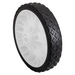 Roulette centrale PVC noir - Ø 17 cm - 35 kg