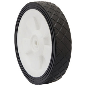 Roulette centrale PVC noir - Ø 20 cm - 40 kg