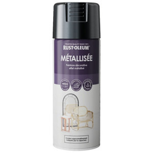 Aérosol métallisée 400ml fonte intérieur & extérieur