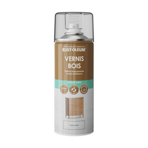 Aérosol Vernis bois 400 ml Transparent satin