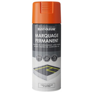 Aérosol de marquage - 400 ml - Orange Fluo