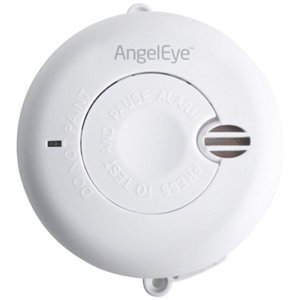 Détecteur de fumée, avec 2 piles alcalines AAA/1,5 V incluses, autonomie 1 an, garantie 5 ans