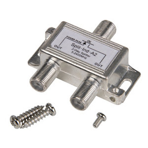 Répartiteur TV / satellite blindé - 2 sorties