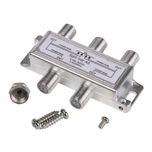 Répartiteur TV / satellite blindé - 4 sorties