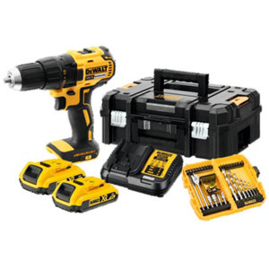 Perceuse visseuse + coffret 56 pièces