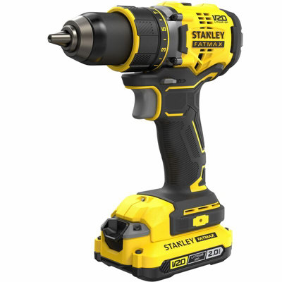 Perceuse - Visseuse Sans Fil V20 Moteur Brushless 80 Nm 18 V + 2 Batteries 2 Ah