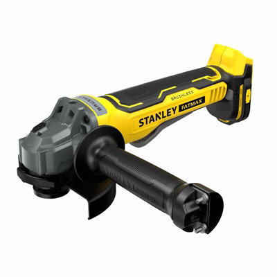 Stanley FATMAX Meuleuse Sans Fil 18V 125 mm Lithium Ion Moteur Brushless Vitesse 8500 trsmn 1 Poignée Latérale 1 Clé de Maintenance Sans Batterie ni Chargeur Gamme FATMAX V20 SFMCG700M2K QW - vue 2