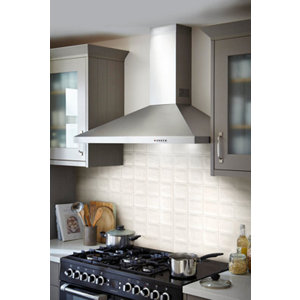 Carrelage mural "Vernisse" blanc cassé - l. 10 x L. 10 cm