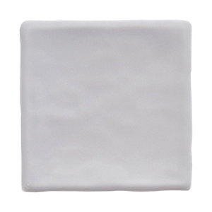 Carrelage mural "Vernisse" gris clair - l.10 x L.10 cm