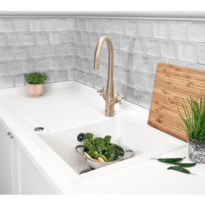 Listel "Vernisse" gris - l. 5 x L. 30 cm