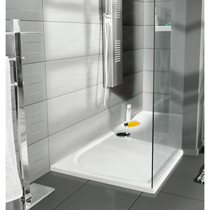 Décor mural "Brindisie" gris clair - l. 20 x L. 60 cm