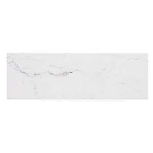 Carrelage mural "Elegance marble" blanc - l. 20 x L. 60 cm