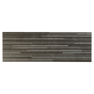 Décor mural "Konkrete" gris anthracite - l. 20 x L. 60 cm