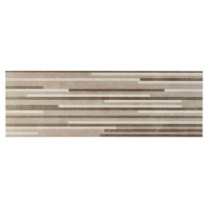 Décor mural "Konkrete" gris - l. 20 x L. 60 cm