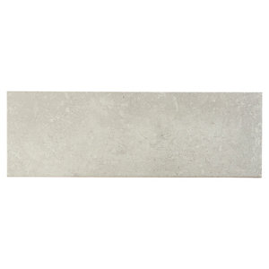 Décor mural "Métal ID" blanc - l. 20 x L. 60  cm