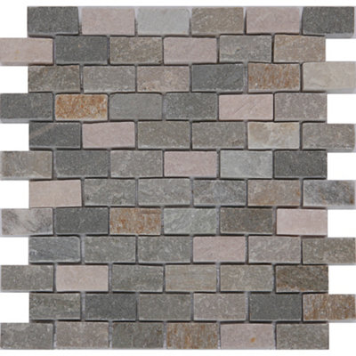 Mosaïque 30x30cm Quartzite GoodHome - vue 2