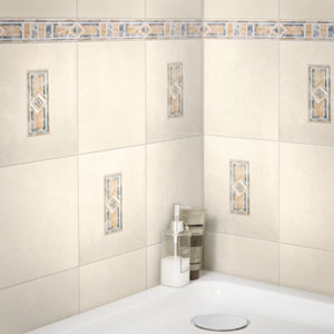 Listel "Marbly" beige - l. 5 x L. 20 cm