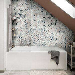 Mosaïque "Hydrolic" muticolore - l. 30 x L. 30 cm