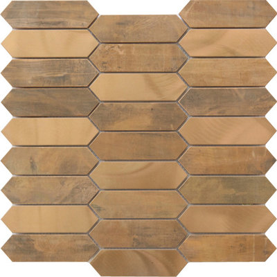 Mosaïque cuivre 28 2x33cm Enaide GoodHome - vue 2