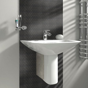 Mosaïque "Albena" noir - l. 30 x L. 30 cm