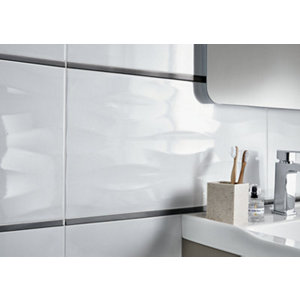 Listel "Palmi" gris - l. 2 x L. 90 cm