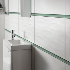 Listel "Palmi" vert - l. 2 x L. 60 cm