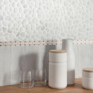 Listel "Bizance" beige - l. 5 x L. 30 cm