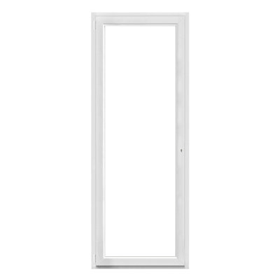 Porte fenêtre PVC 1 vantail tirant GoodHome .80 x h.205 cm tirant gauche - vue 2