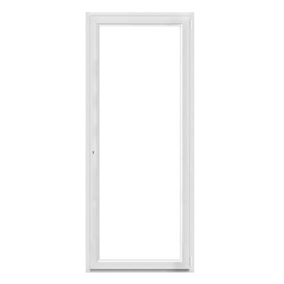 Porte fenêtre PVC 1 vantail tirant GoodHome .80 x h.215 cm tirant droit - vue 2